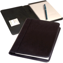 Leather Document Notepad Holder